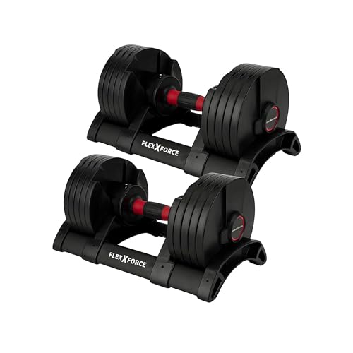 Core Fitness&reg; Adjustable Dumbbell Weight Set by Affordable Dumbbells