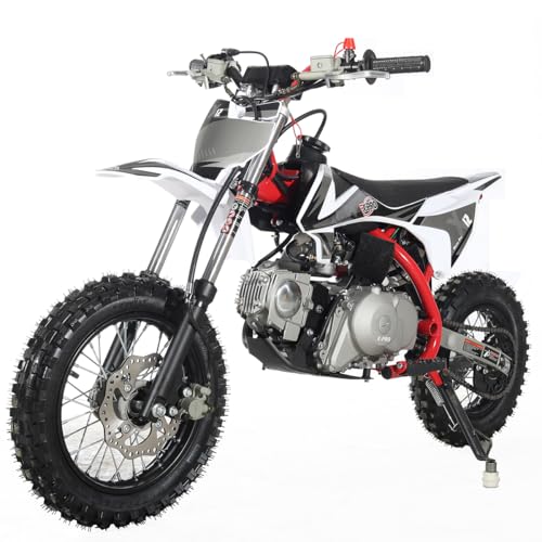 X-PRO X12 110cc Dirt Bike Automatic Transmission Electric Start Gas Dirt Bike Pit Bikes Youth Dirt Pitbike,12"/10" Tires!