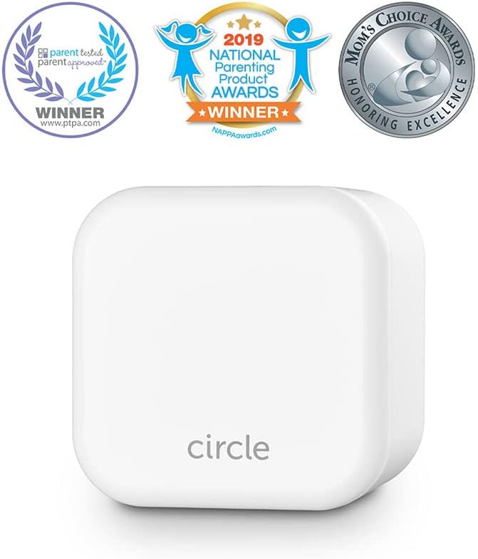 Circle Parental Controls 1-Yr Subscription - Internet & Mobile Devices - Works on Wifi, Android & iOS Devices - Control Apps, Set Screen Time Limits