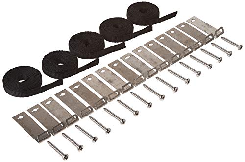 SunHeater Pool Heating System Two 2’ x 20’ Panels – Solar Heater for Inground and Aboveground Made of Durable Polypropylene, Raises Temperature