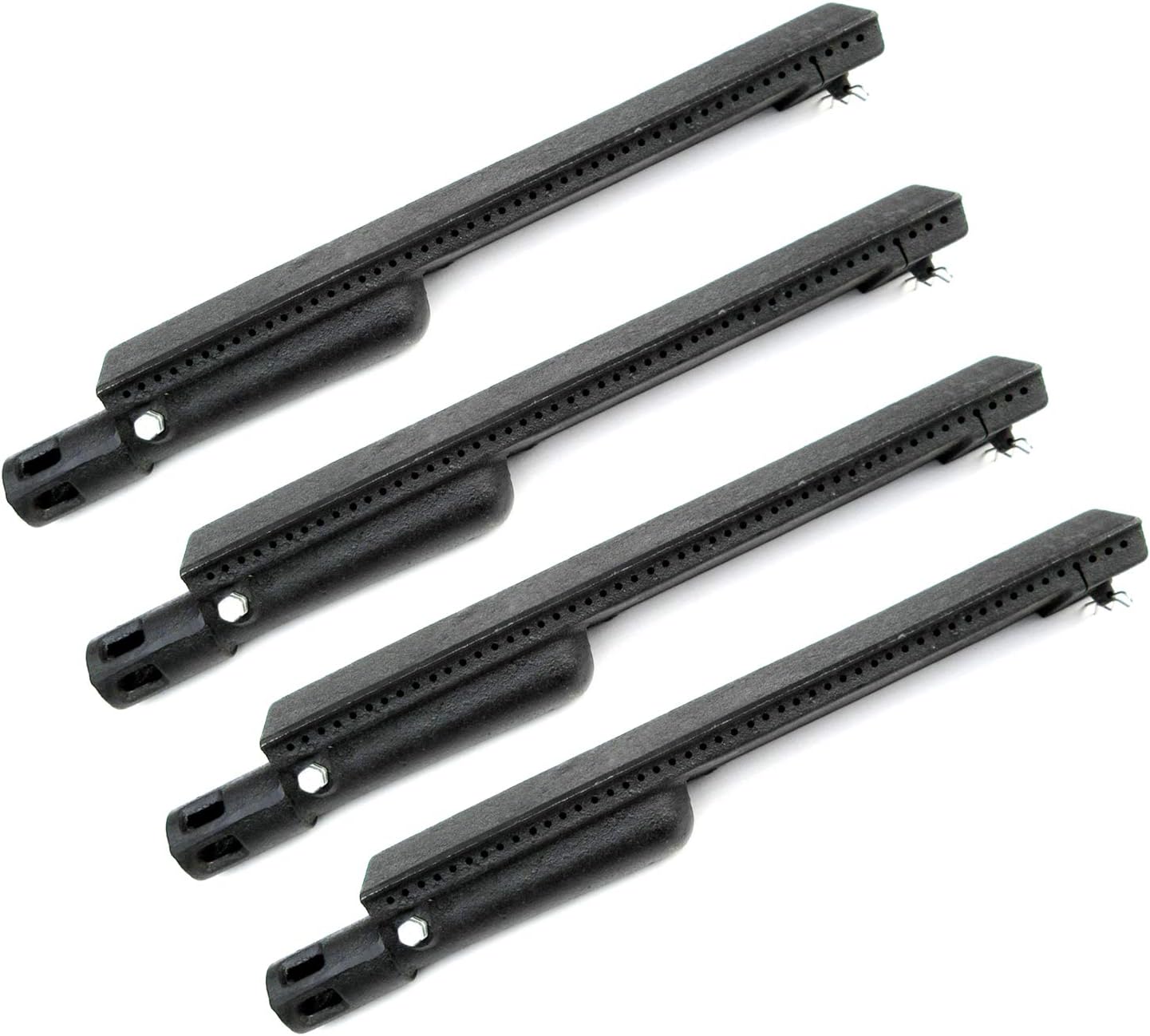 Direct Store Parts DB101 (4-Pack) Cast Iron Burner Replacement for Charbroil, Lowe's (Jenn-Air), Jenn Air, The Source, Gas Grill (4) Pack of 2