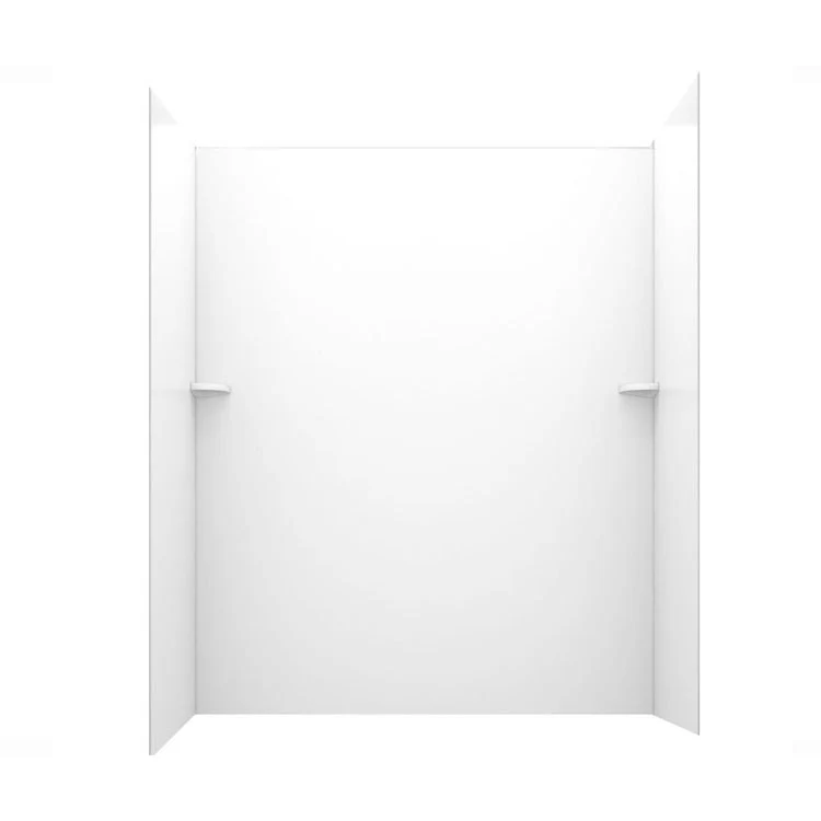 Tub Wall Swanstone Kit 3 Panels Carrara 30 x 60 x 60 Inch