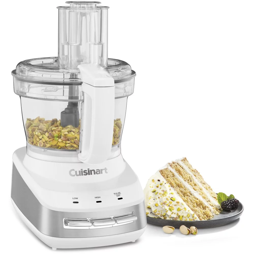 Cuisinart FP-110 Core Custom 10-Cup Multifunctional Food Processor White Bundle with 1 YR CPS Enhanced Protection Pack