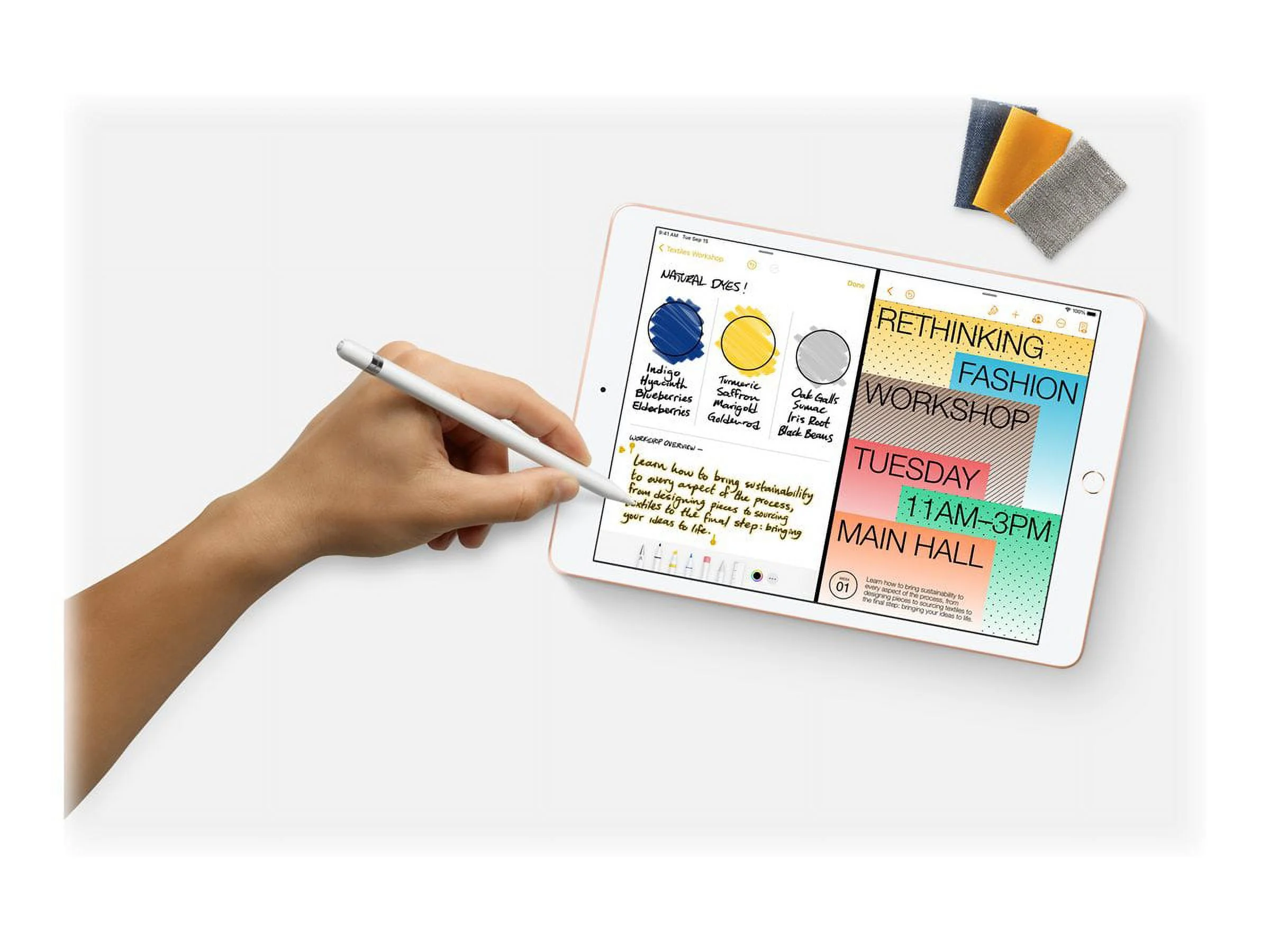 Restored Apple 10.2inch iPad WiFi 7th generation tablet 32 GB 10.2" IPS (2160 x 1620) gold (Refurbished)
