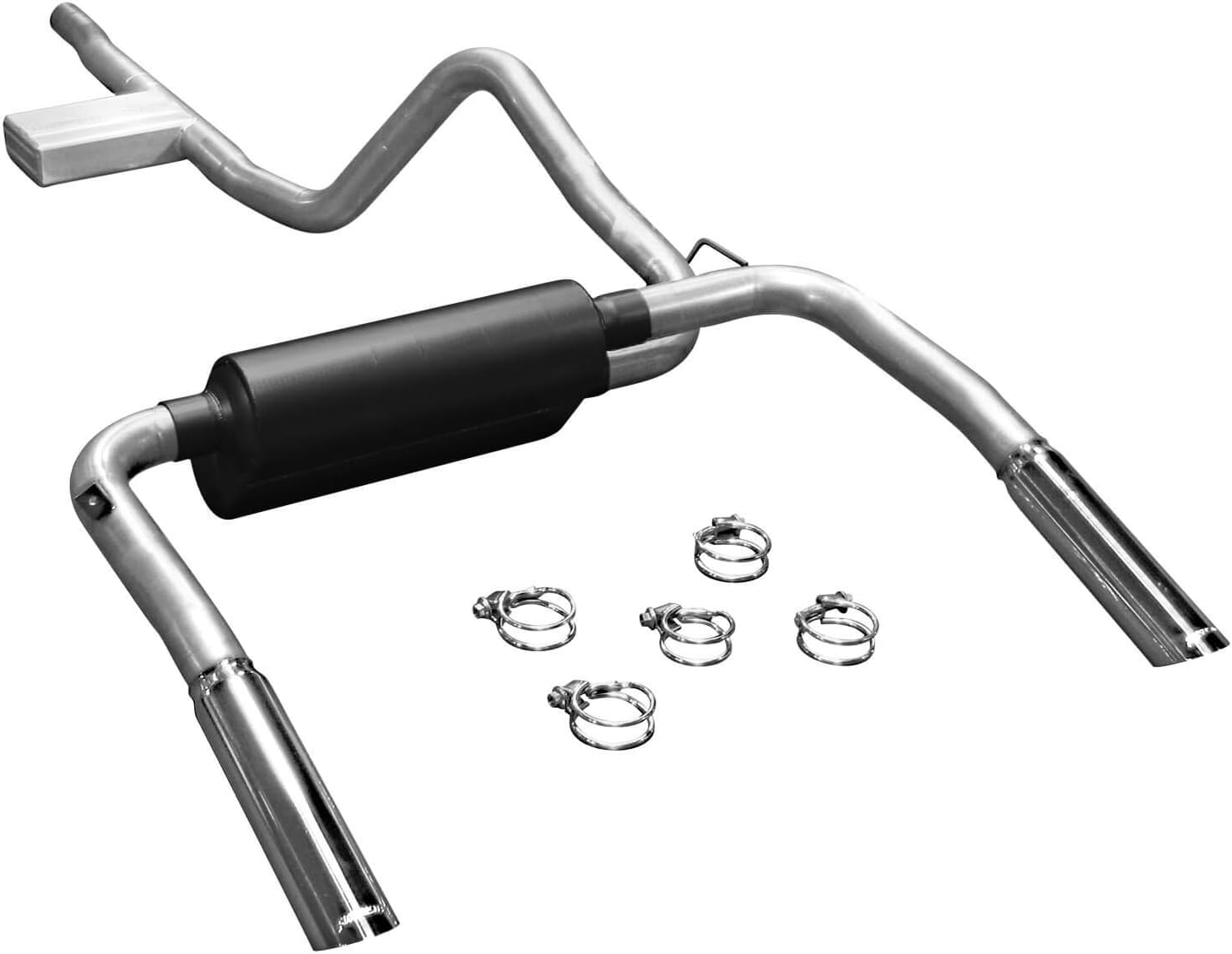 Flowmaster 17358 Cat-back System - Dual Rear Exit - American Thunder - Moderate Sound Fits select: 1998-2002 CHEVROLET CAMARO