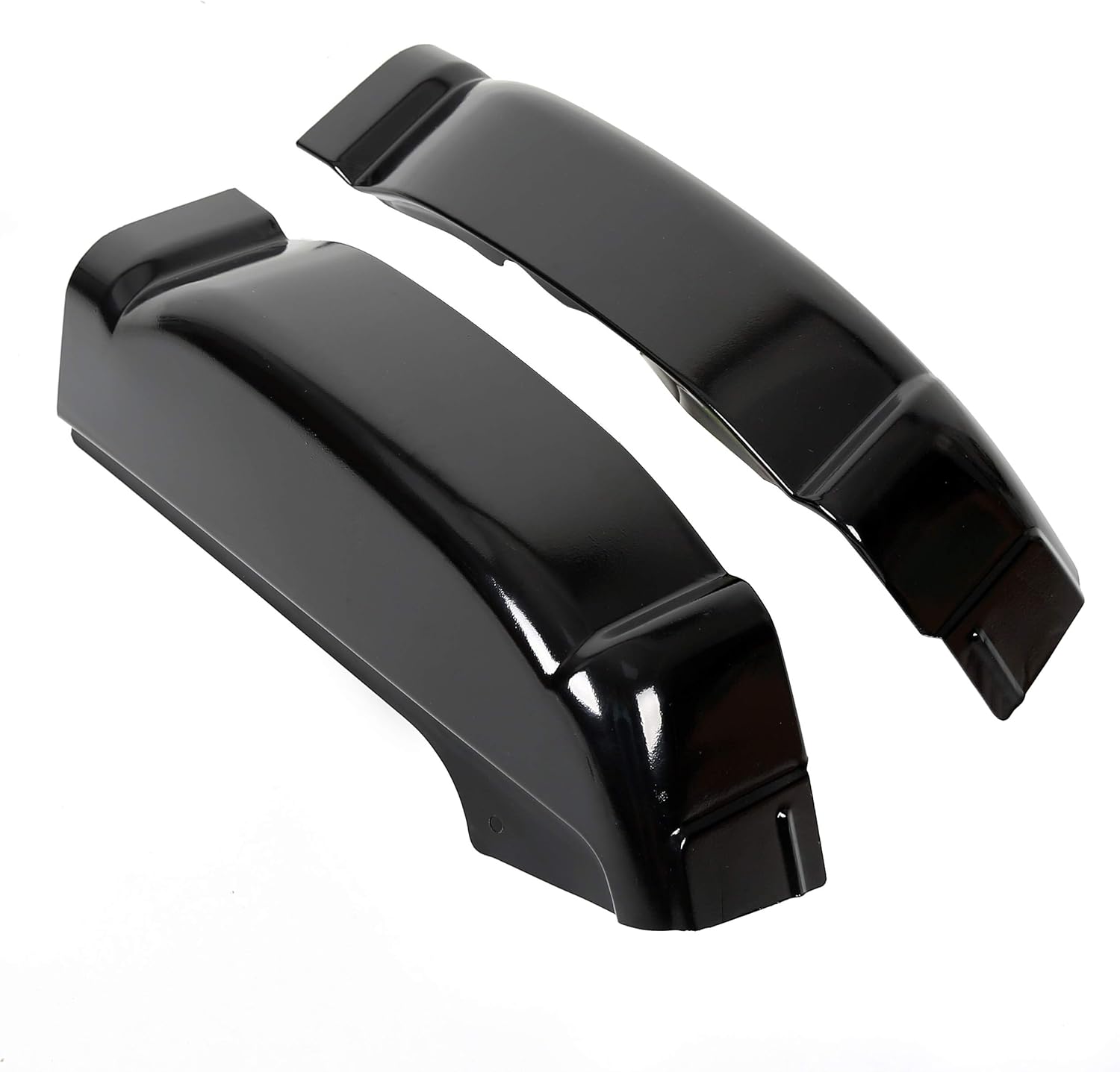 HECASA Steel Cab Corners Fits 1999-2007 Chevy Silverado GMC Sierra Replacement For 0856-115 0856-116 4 door Extended Cab Trucks Pack of 2