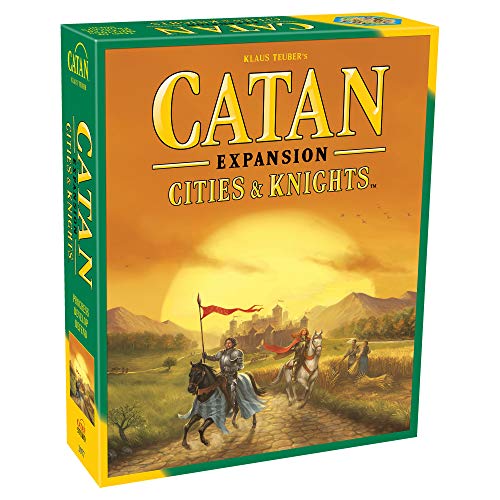 CATAN Cities & Knights Board Game EXPANSION | Strategy Game | Adventure Game | Family Game for Adults and Kids | Ages 12+ | 3-4 Players | Average
