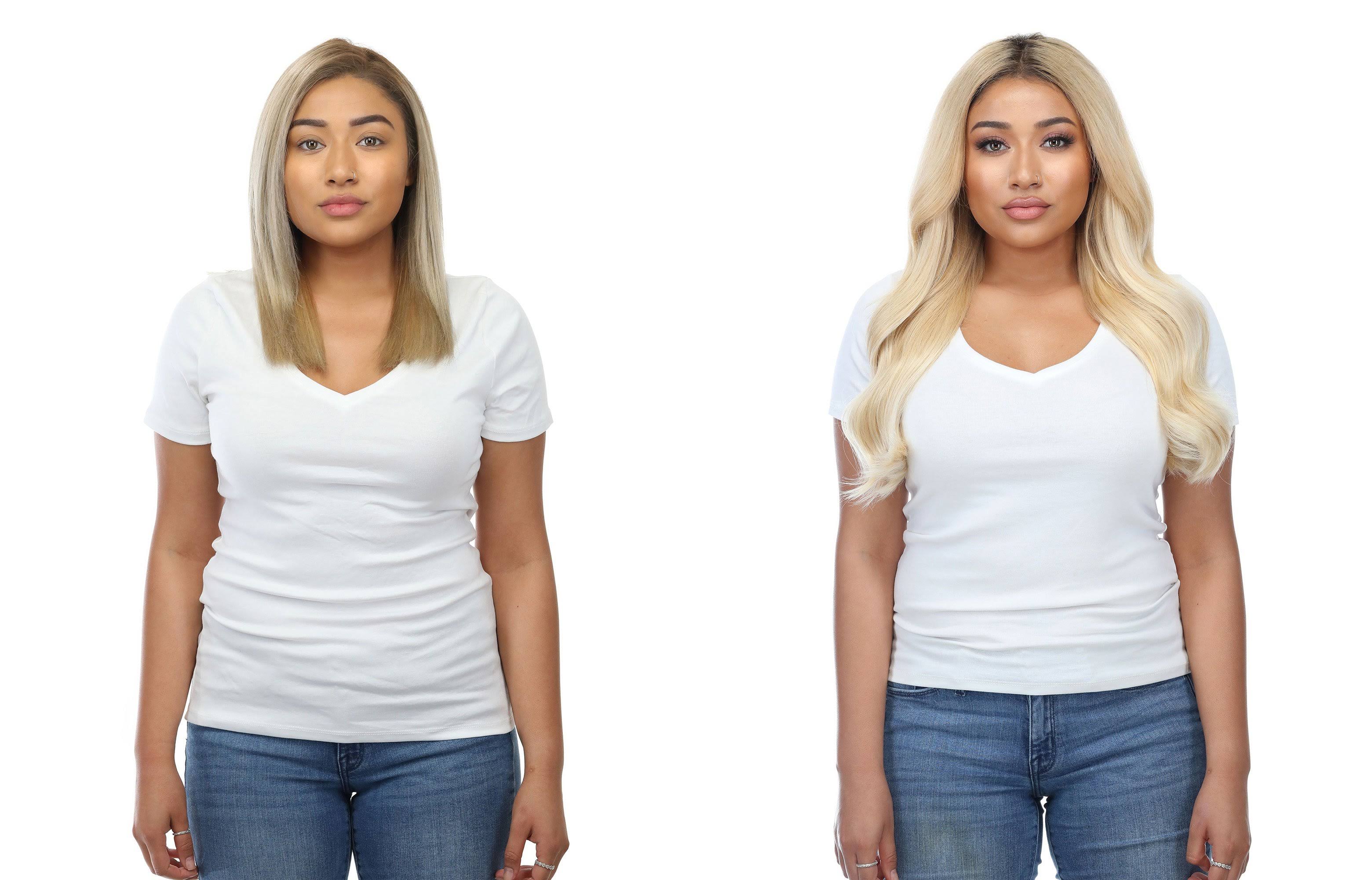 BELLAMI Silk Seam 140g 18x22 Beach Blonde (613) Hair Extensions Silk Seam 18x22 140g