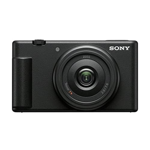 Sony ZV-1F Vlog Camera for Content Creators and Vloggers Black