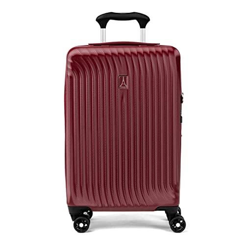 Travelpro Maxlite Air Hardside Expandable Carry on Luggage, 8 Spinner Wheels, Lightweight Hard Shell Polycarbonate Suitcase, Shadow Grey