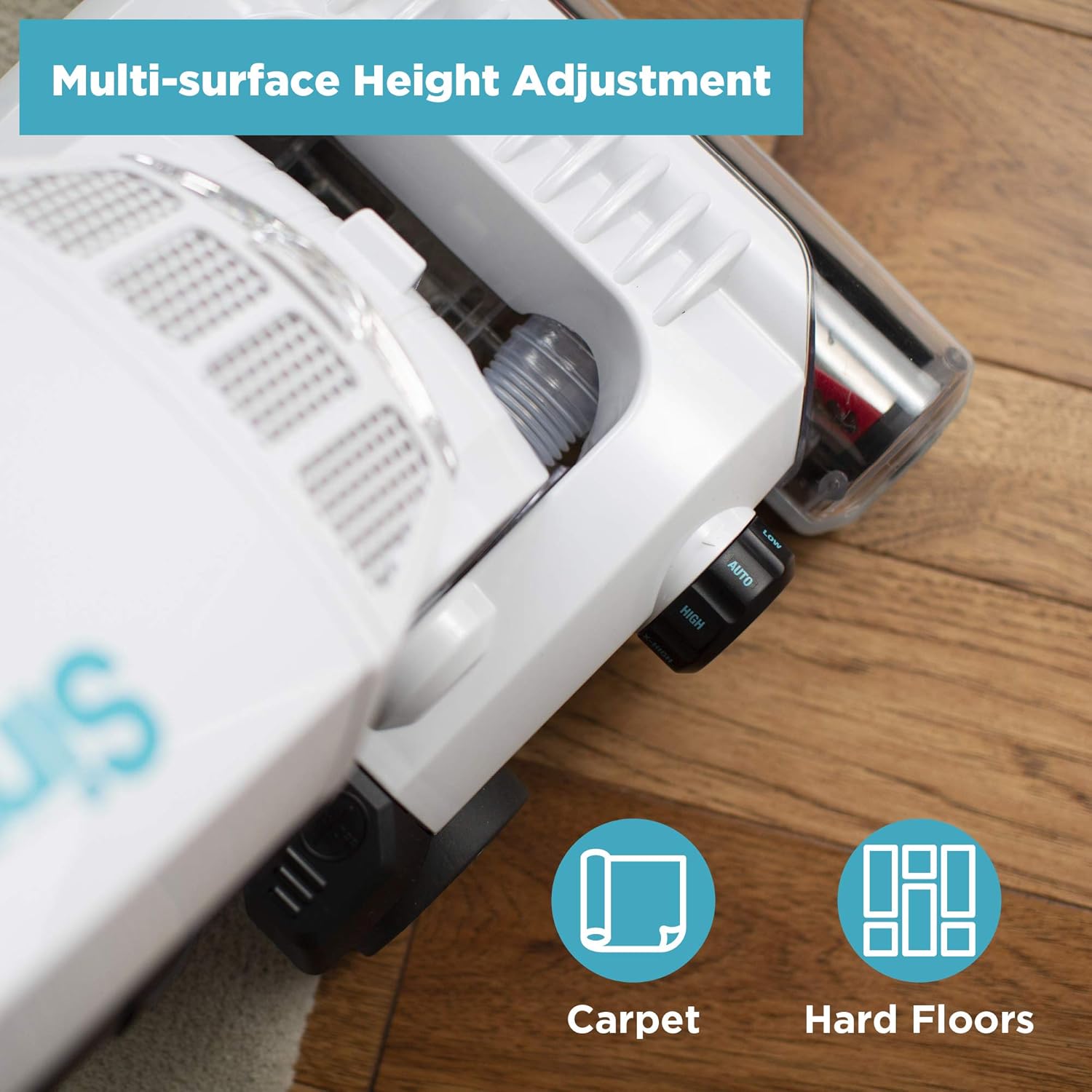 Simplicity Vacuums Allergy Upright Bagged Vacuum Cleaner and Pet Hair Remover Upholstery Tool Bundle, Lightweight Vacuum Cleaner for Floor and Carpet