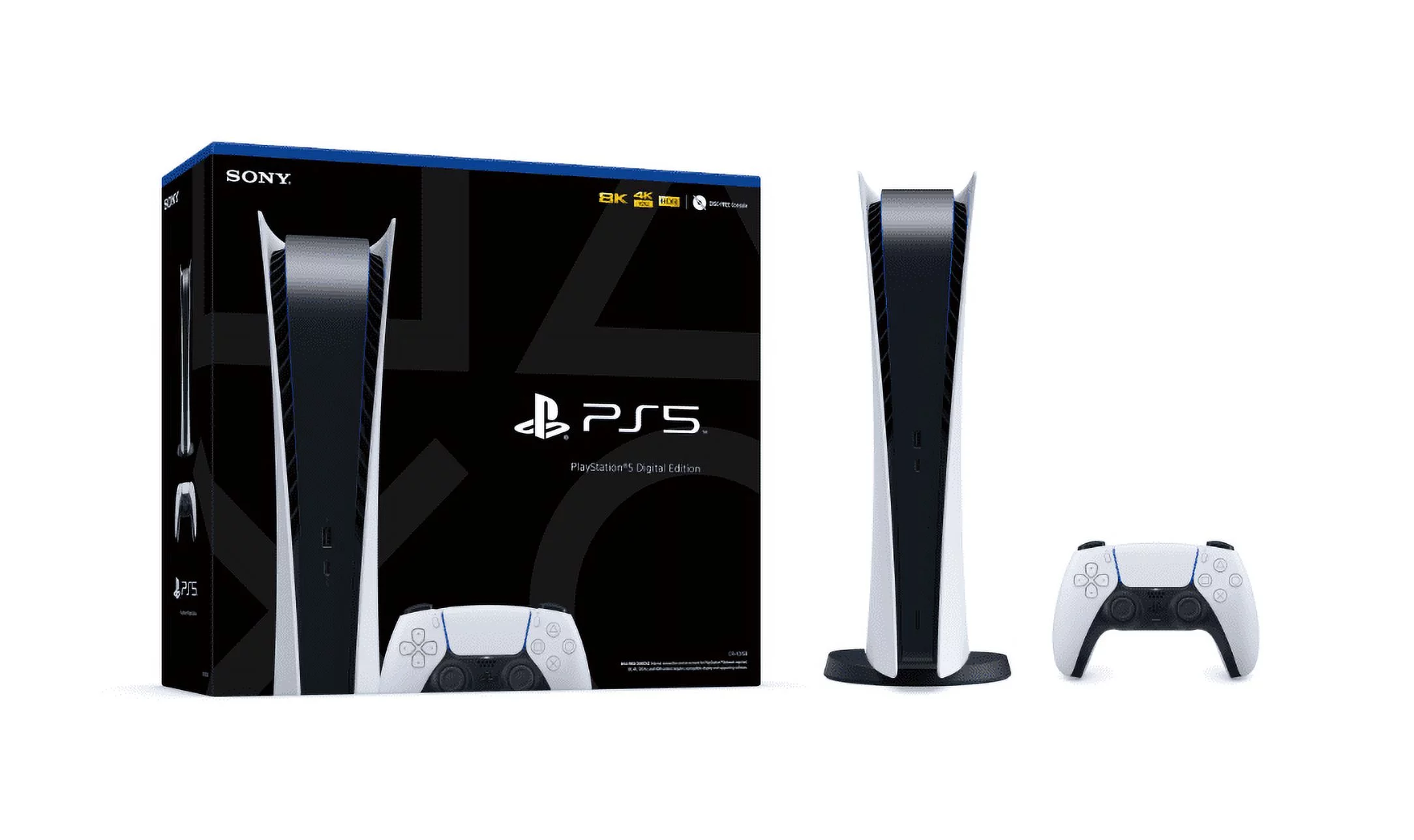 Sony PlayStation 5, Digital Edition Video Game Consoles - Radiant Selections