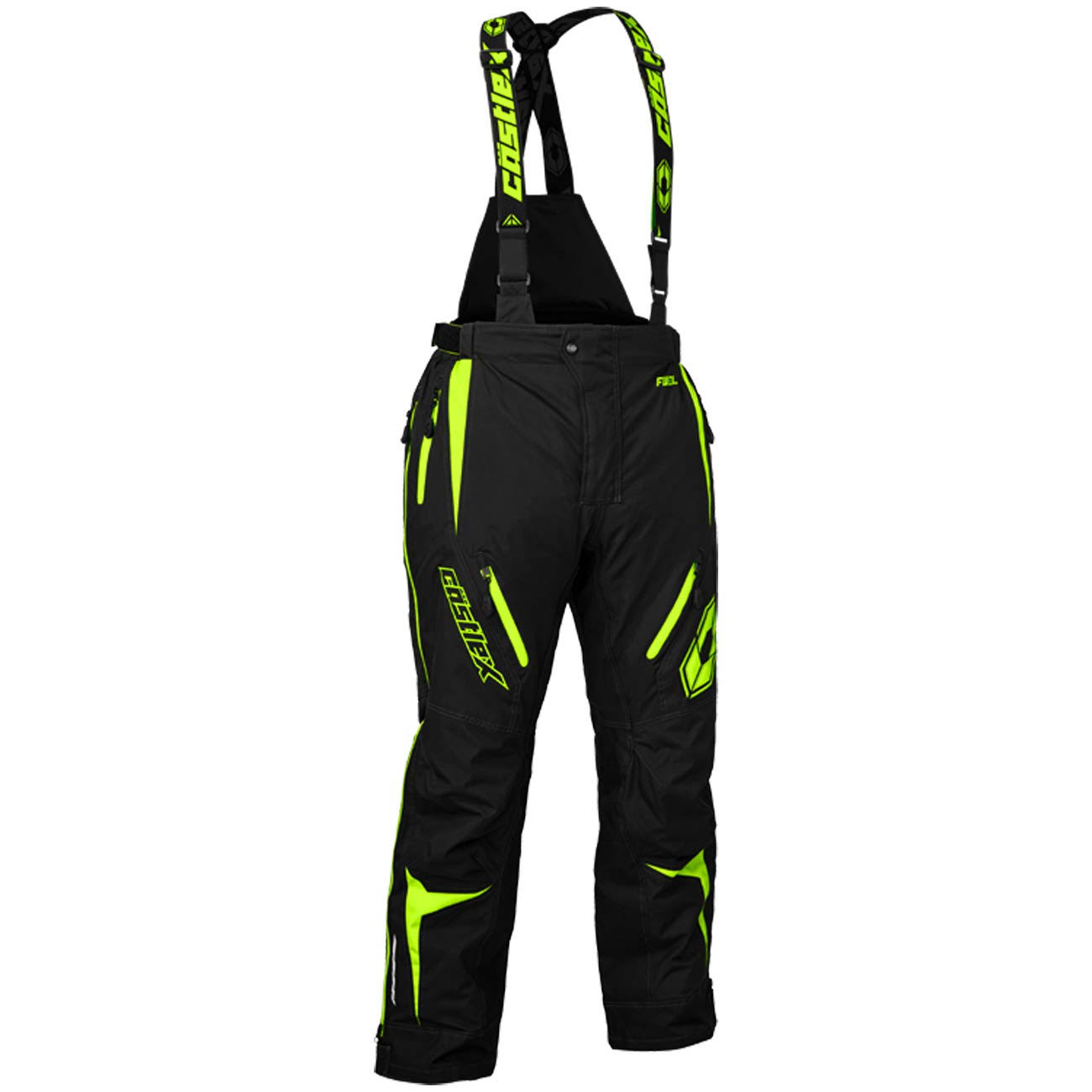Castle x Fuel G7 Snowmobile Pant Black-Hi Vis Medium