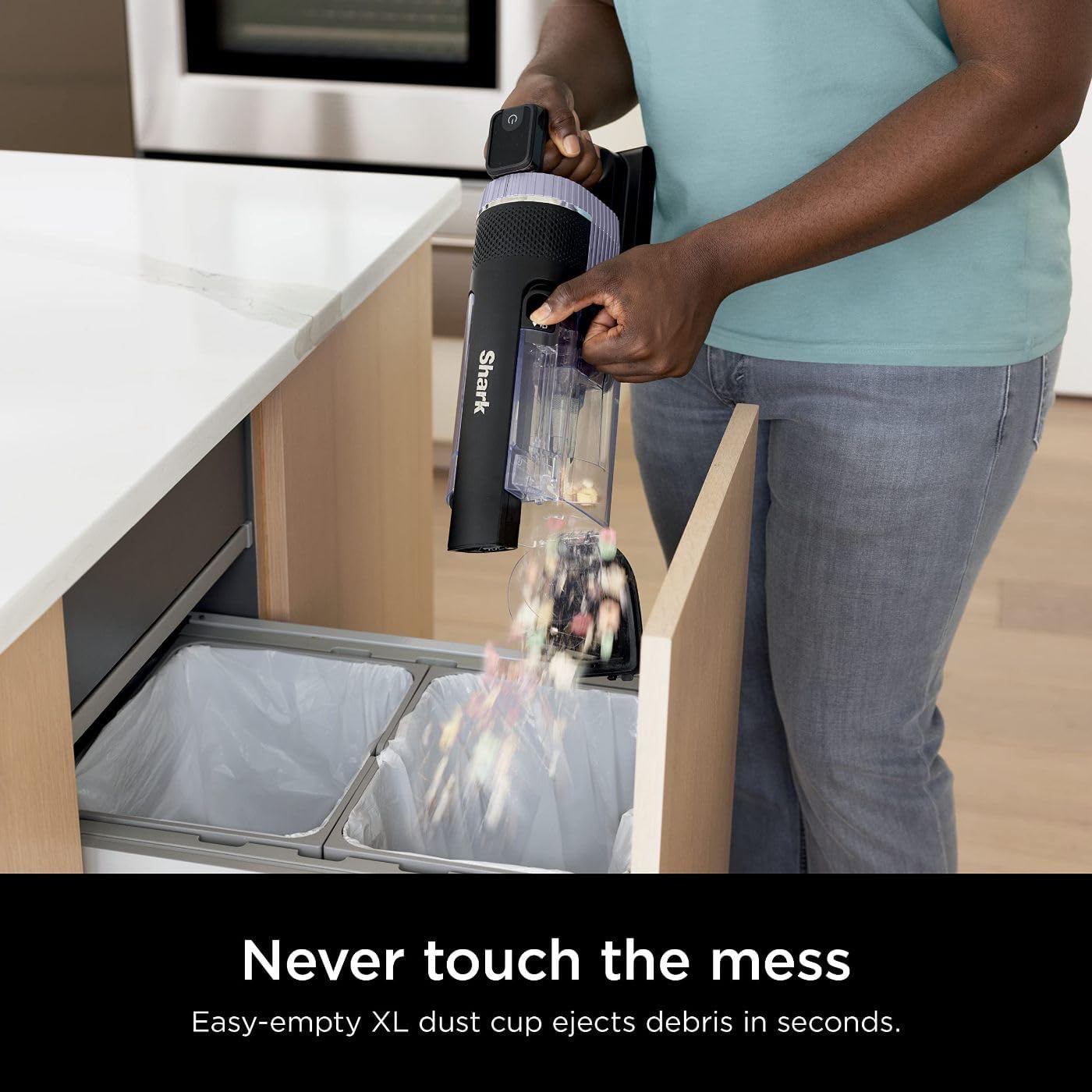 Shark IZ862H Stratos Cordless Vacuum with Clean Sense IQ and Odor Neutralizer, DuoClean PowerFins HairPro