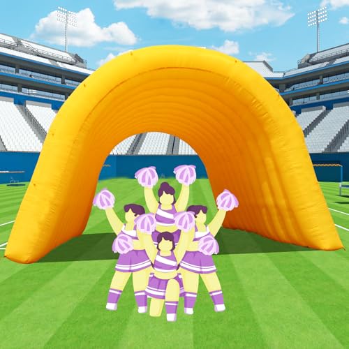Inflatable Tunnel Sports Tunnel Entrance with Blower Football Tunnel Tent Entryway for Business Advertise Party Exhibition Promotion Street,Shop