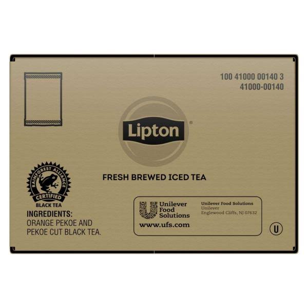 Lipton 3 Gallon Black Iced Tea Filter Bags - 24/Case