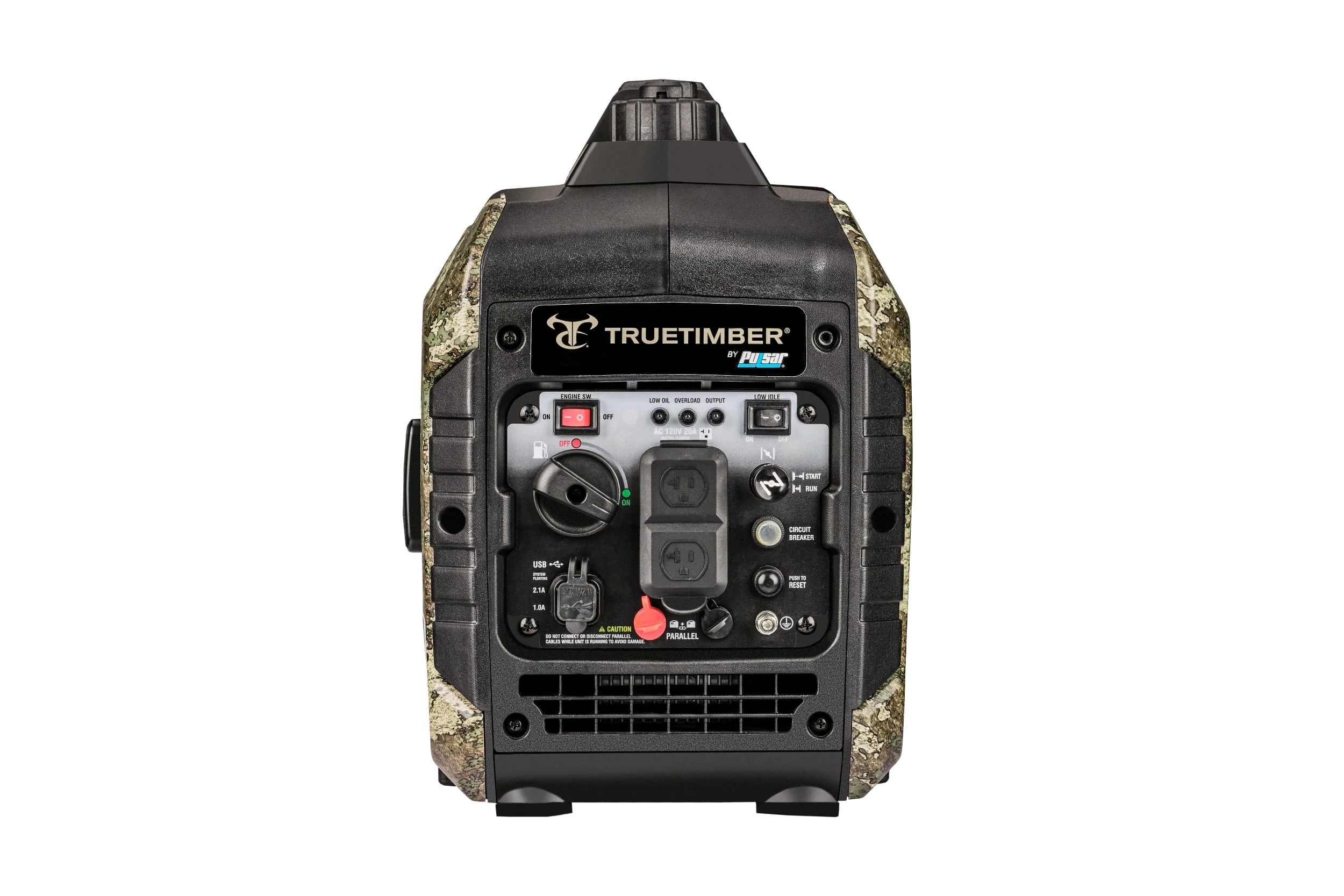 Truetimber 2300-Watt Super Quiet Gasoline Powered Inverter Generator by Pulsar