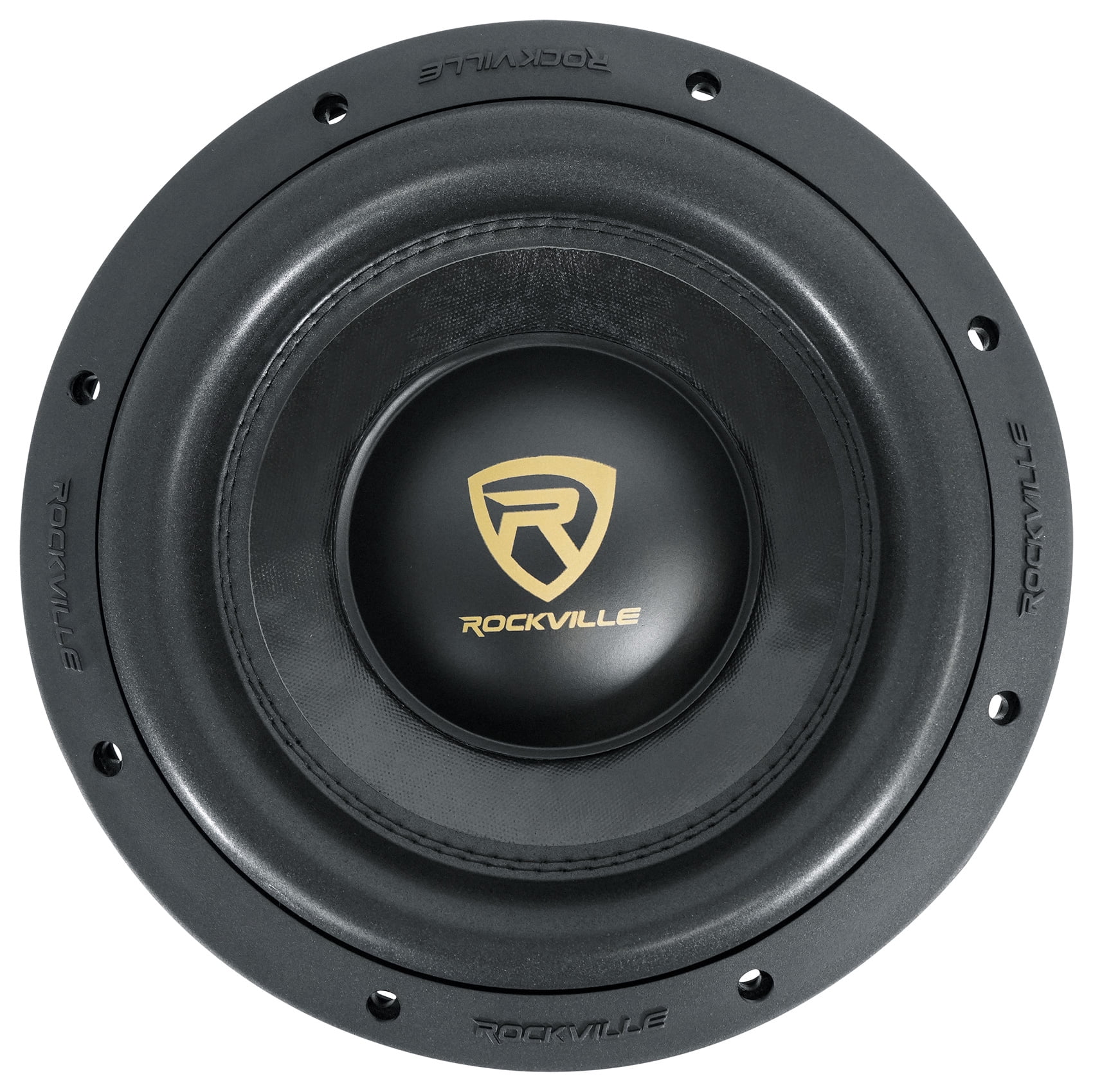 (2) Rockville W10K9D2 10" 6400 Watt Car Subwoofers+Mono Amplifier+Copper Amp Kit