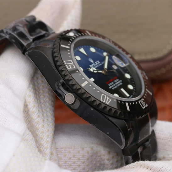 Sea Dweller Full Black Multiple Dial Color Options 43mm