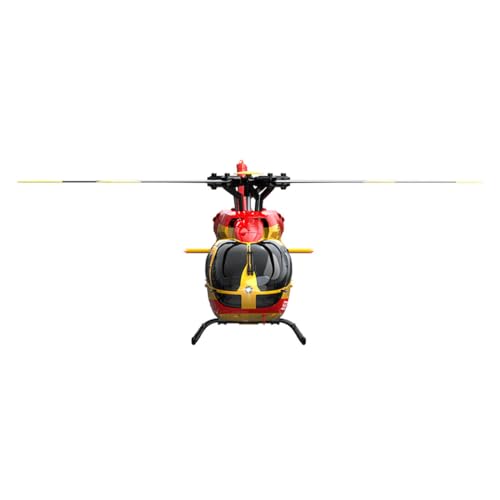 C190 1/30 Scale 6CH Single-Rotor RC Helicopter, Altitude Hold & Gyro Stabilization RC Plane, Beginner-Friendly Drone for Adult(4 Battery)