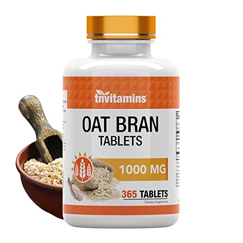 tnvitamins Oat Bran Tablets | 365 Tablets x 1