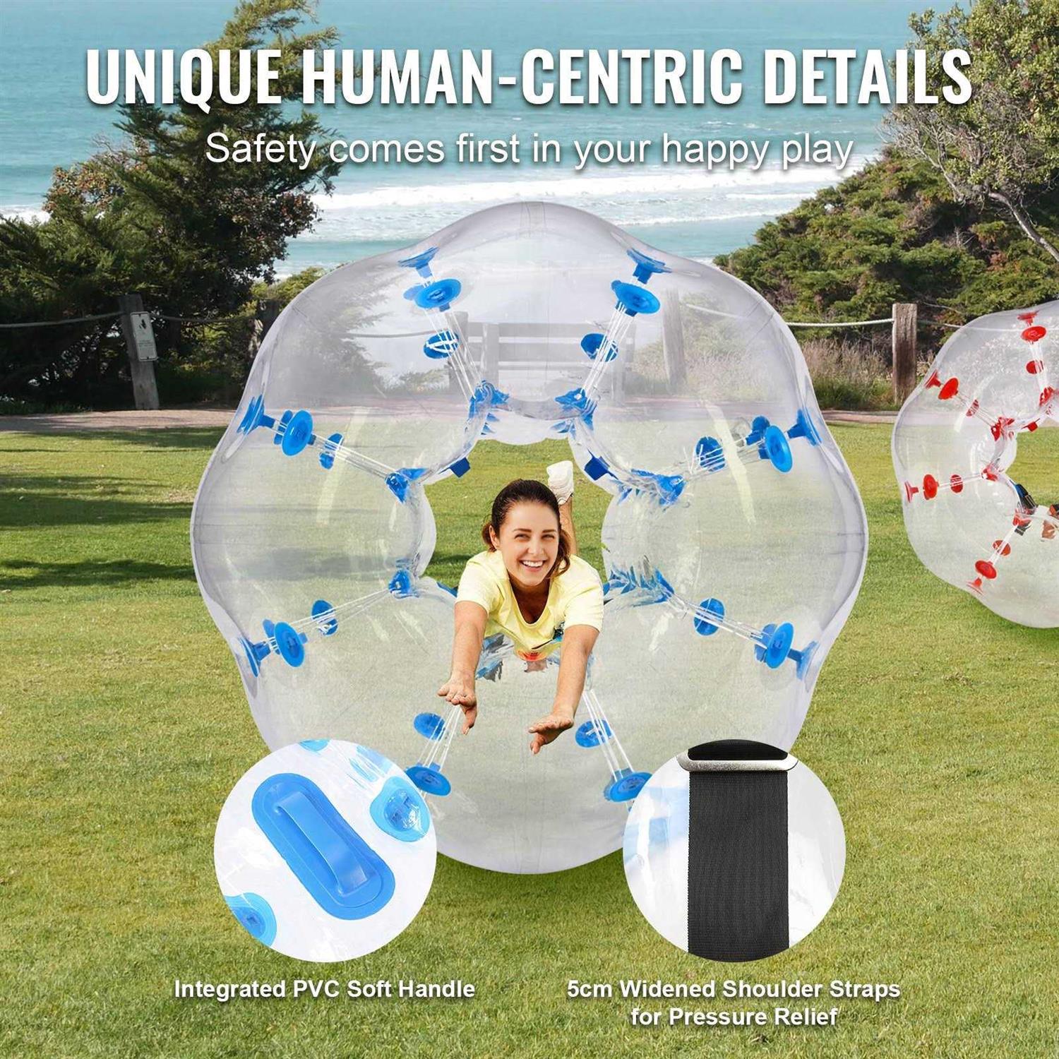 VEVOR 5 ft Inflatable Bumper Ball Sumo Zorb Balls - Sports Supplies Online Store