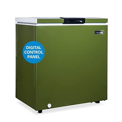 Newair 13.8 cu. ft. Upright Freezer, Fridge Freezer Convertible, Garage Ready Refrigerator, Frost Free Freezer with Door Alarm, Stand up Deep Freezer