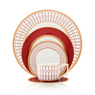 Wedgwood - Renaissance Red - 5 Piece Place Setting