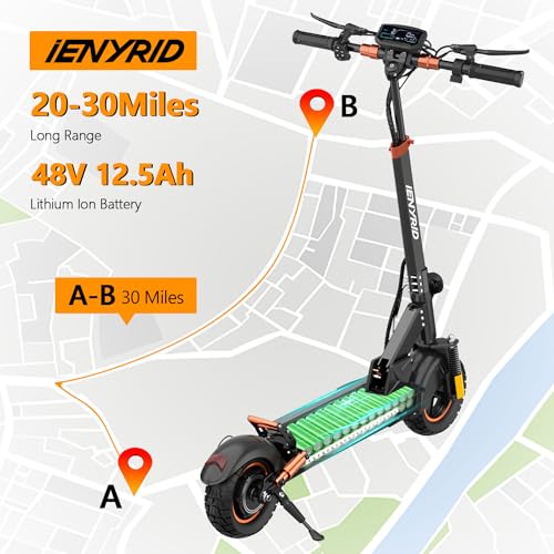 800W/2000W e Scooter for Adults Electric Scooter with Seat 10" Off Road Pneumatic Tires Long Range Motorized e-Scooter,28-35MPH