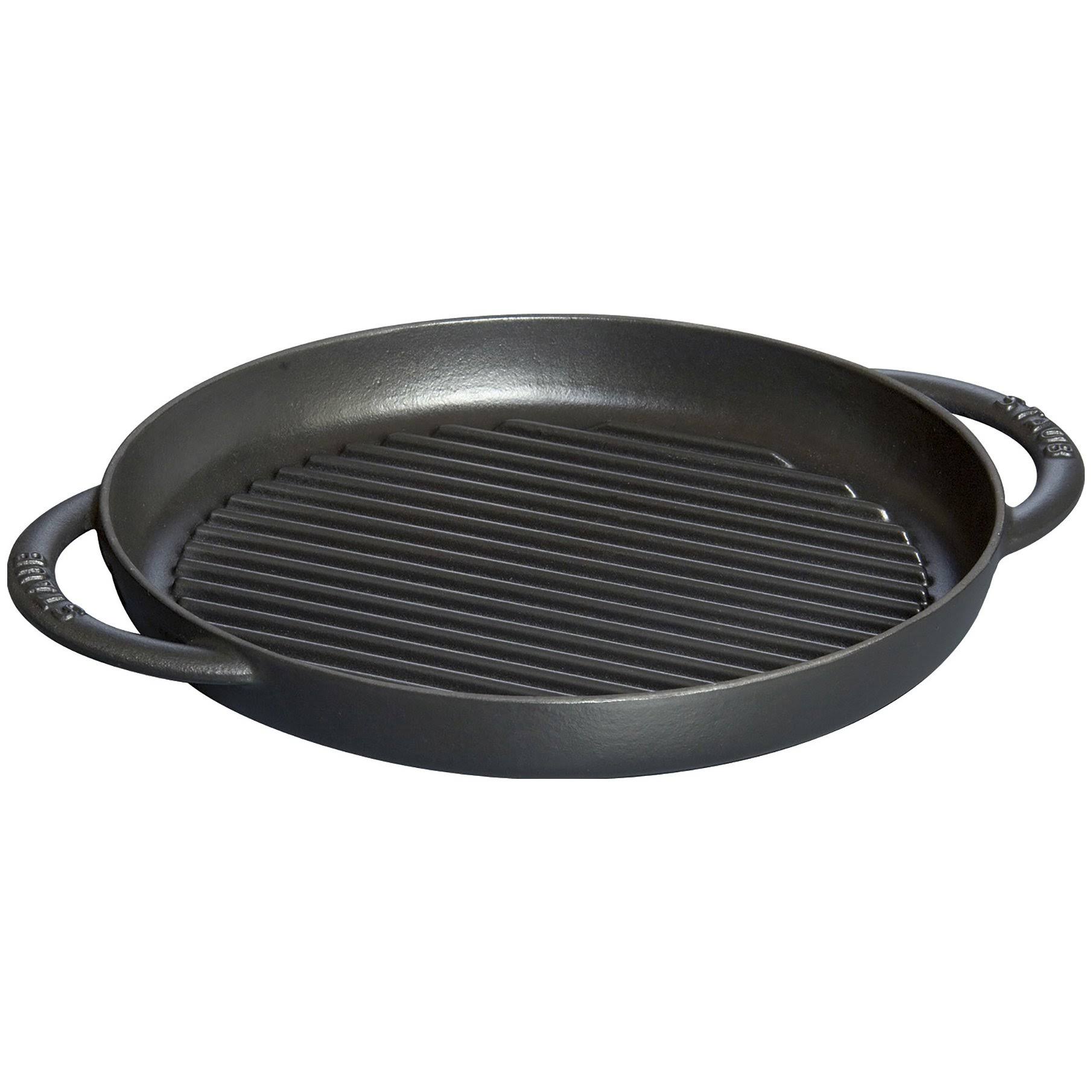 Staub 10x22 Cast Iron Pure Grill, Grenadine