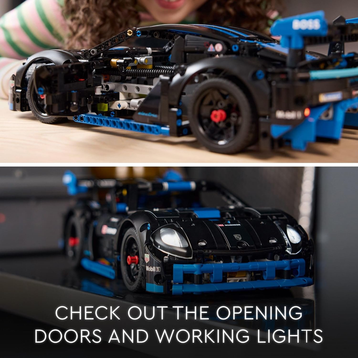 LEGO Technic Porsche GT4 e-Performance Race Car Toy, Remote Control Car with Authentic Details