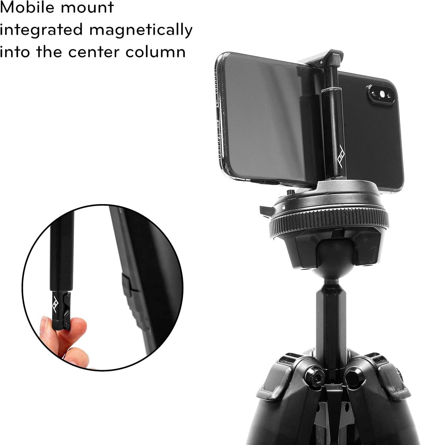 Peak Design Travel Tripod (5 Section Aluminum Camera Tripod)