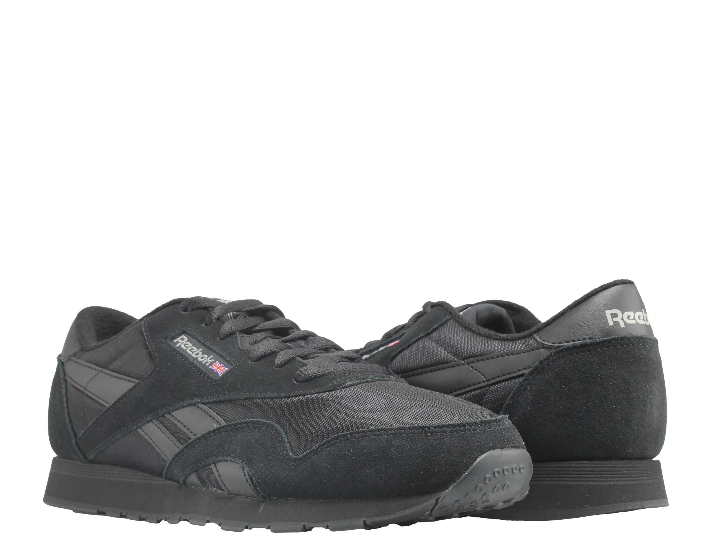 Reebok Classic Nylon Black Black Carbon