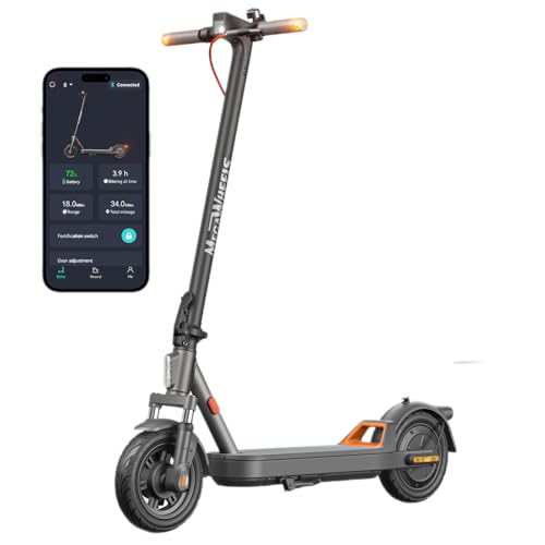 MEGAWHEELS Electric Scooter for Adults, 14/19/28 Miles Long Range,15.5/20 Mph Top Speed, Front Dual Supsension Electric Scooter with Cruise Control