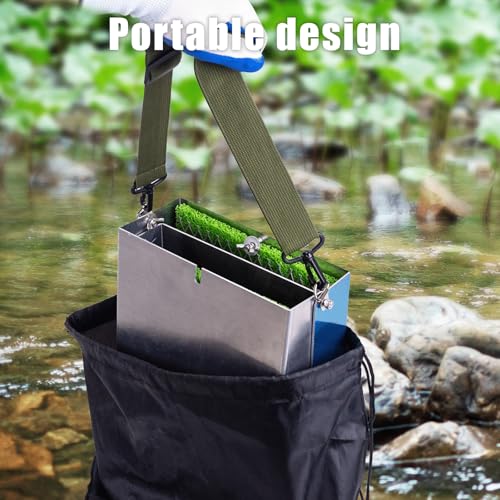 27pcs Complete Gold Panning Kit with 50" Folding Sluice Box, Portable Aluminum Alloy Mining Equipment for Adults, Includes Gold Pan