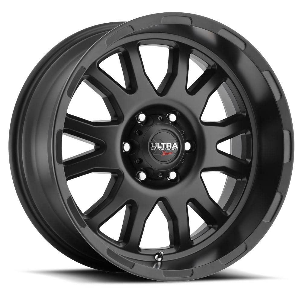 Ultra 108sb X108 Xtreme 17x8.5 6x135 -6mm Satin Black Wheel Rim