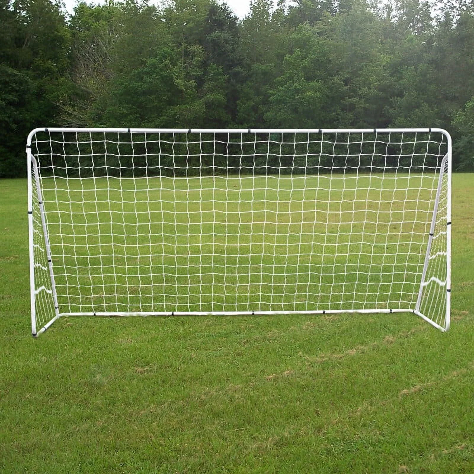 ZenSports 12FT x 6FT Portable Soccer Goal Net Adult Kids Outdoor Soccer Training Frame