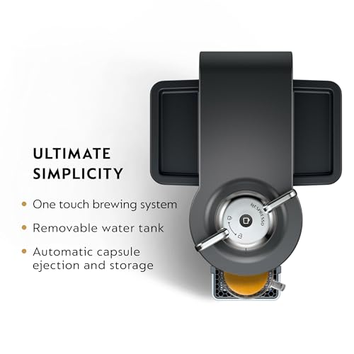 Nespresso Vertuo Coffee and Espresso Maker by De'Longhi, Graphite Metal