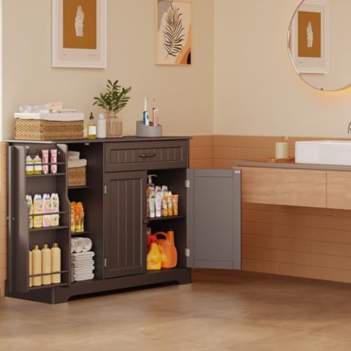 Gizoon Kitchen Sideboard Buffet Cabinet with Storage Small Coffee Bar Cabinet with Drawer