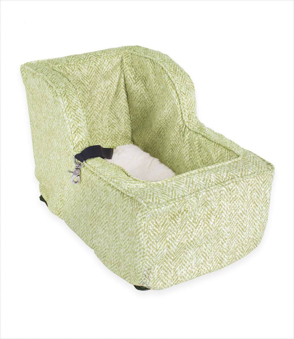 Snoozer Luxury High-Back Console Dog Car SEAT, Large / Piston Sand