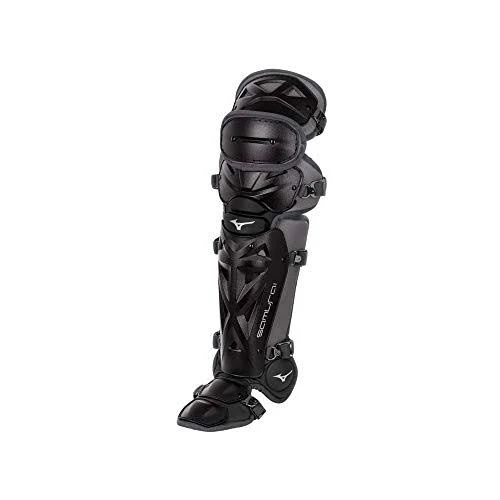 Mizuno Samurai 380417 Adult Baseball Catcher&s Gear Set - Black/Grey