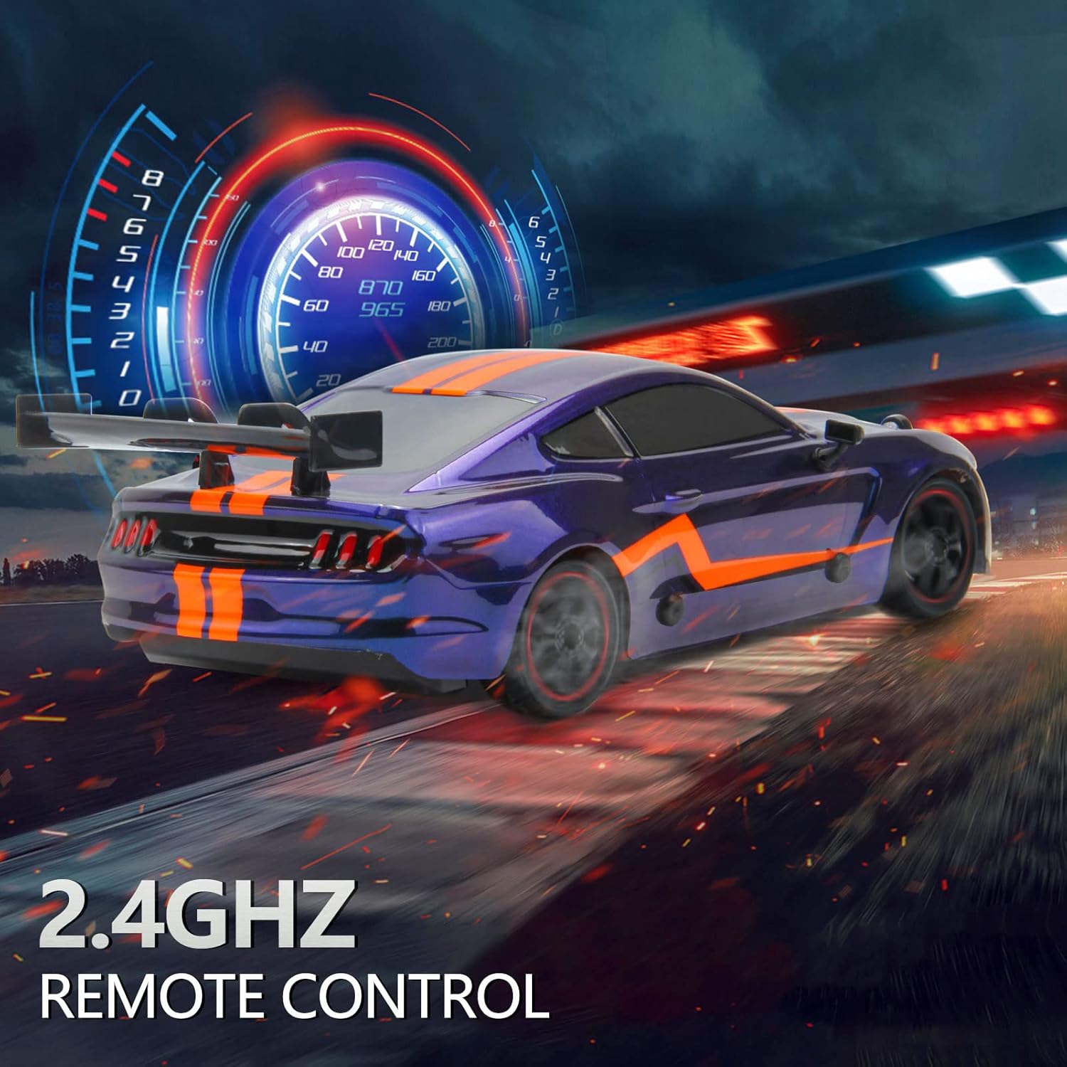 BESWIT RC Drift Car Remote Control Car RC Sport Racing Car Hight Speed Drift Vehicle1/14 RC Car for Adults Kids Gifts