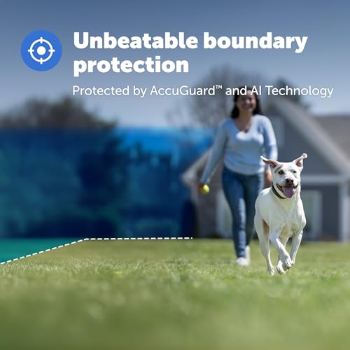 PetSafe Guardian GPS Dog Fence – No Subscription – Create Your Own Wireless Fence for Dogs – for Yards 3/4 Acres or Larger – World's Safest GPS Dog