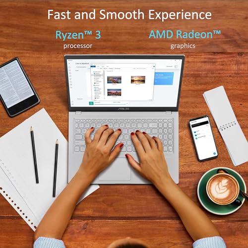 ASUS Vivobook S 14 OLED Slim Laptop, AMD Ryzen AI 9 365(10 Cores), 24GB, 1TB SSD, Customizable RGB Keyboard, Cool Silver, M5406WA-AH94