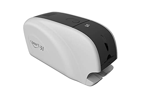 IDP SMART-21S ID Card Simplex Printer Bundle with PC Only Software, USB Camera, 100 Print YMCKO Color Ribbon, and 100 PVC Cards