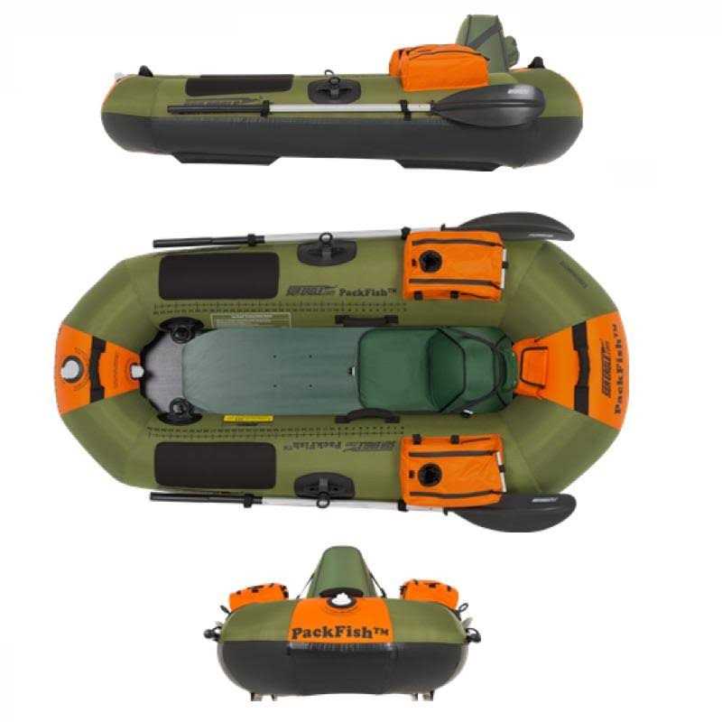 Sea Eagle PackFish7 Fishing Inflatable Boat - Sports Supplies Online Store