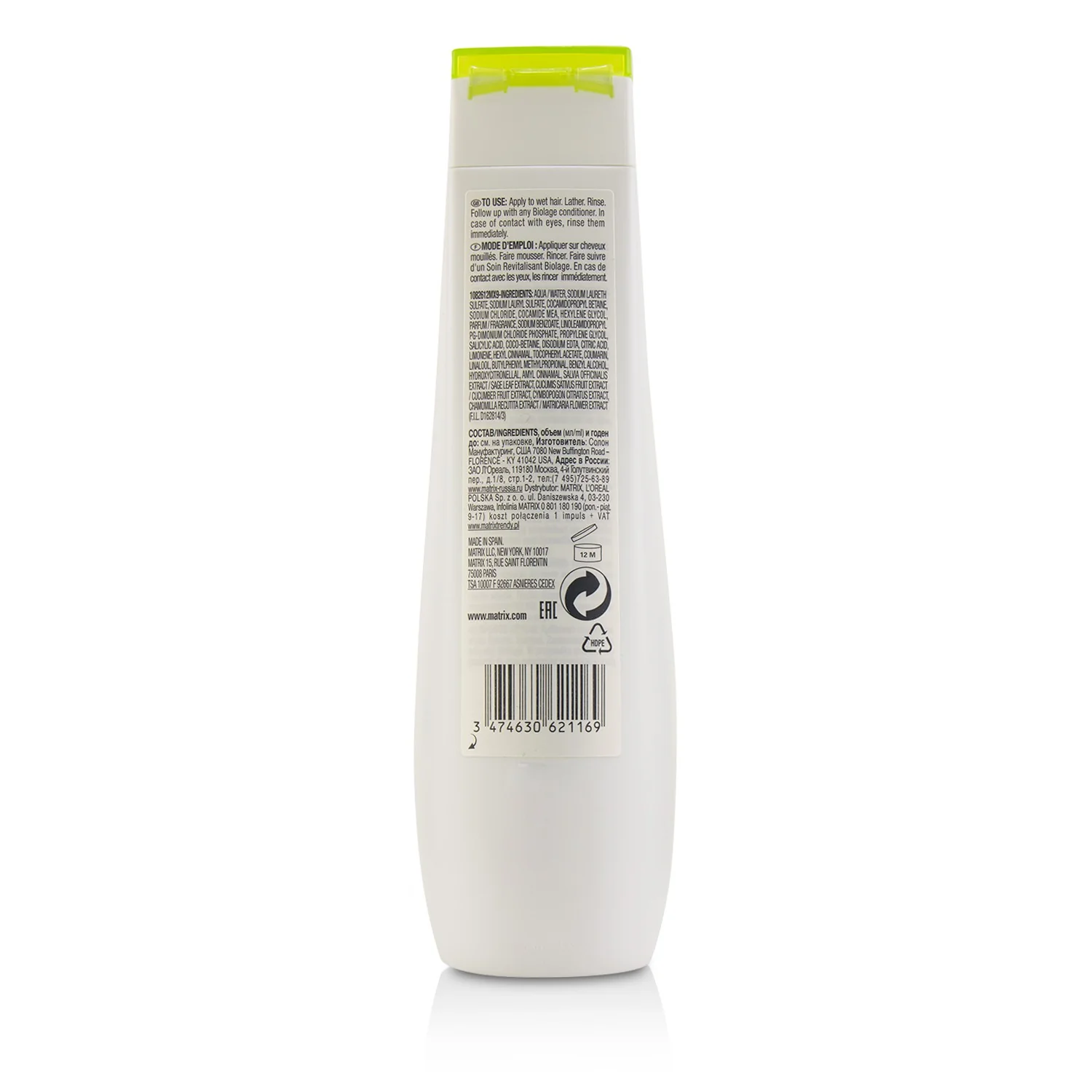 Matrix Biolage CleanReset Normalizing Shampoo (For All Hair Types) 1000ml/33.8oz