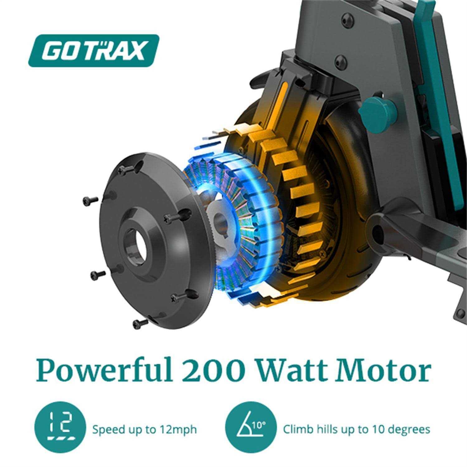 Gotrax G2Plus Foldable Electric Scooter for Adult Teens Age of 8+ with 6 Tires - Sports Supplies Online Store