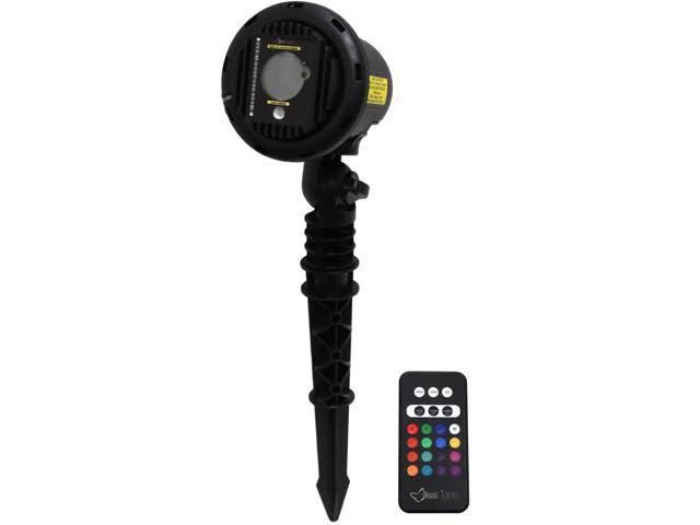 BlissLights Green Laser with 16 Color LED Projector