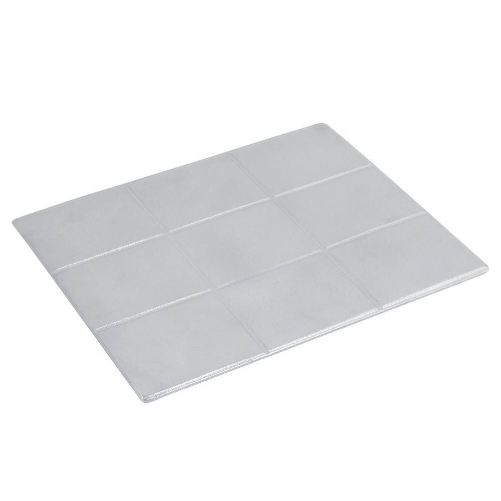 Bon Chef 52001BLK Aluminum EZ Fit 1/2 Size Tile, Sandstone, Black